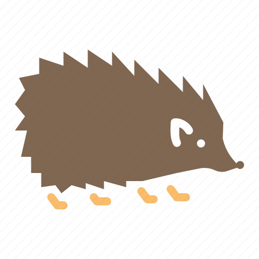 Animal, autumn, cute, forest, hedgehog, pet, spikes icon - Download on Iconfinder