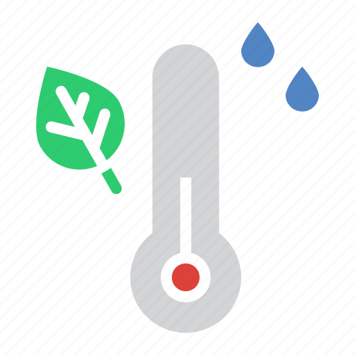 Autumn, fall, humidity, measure, rain, temperature, thermometer icon - Download on Iconfinder