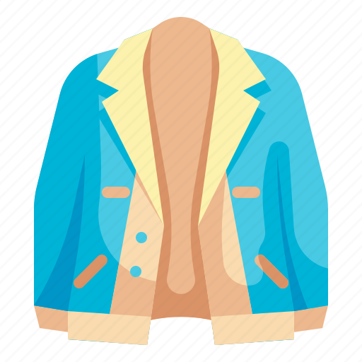 Jacket, coat, clothing, overcoat, fashion icon - Download on Iconfinder