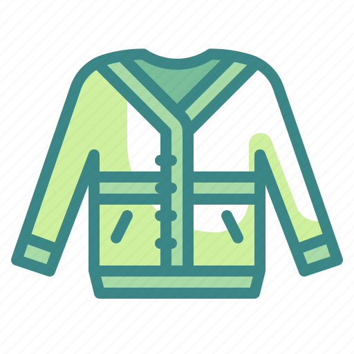 Cardigan, clothes, fashion, outfit, garment icon - Download on Iconfinder