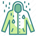 raincoat, jacket, coat, rain, clothes