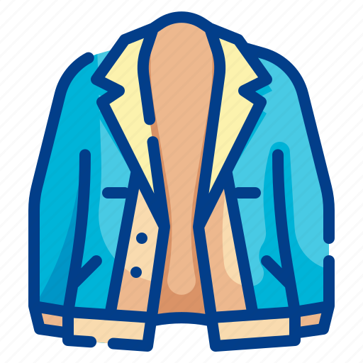 Jacket, coat, clothing, overcoat, fashion icon - Download on Iconfinder