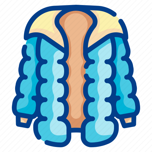 Puffer, coat, overcoat, warm, garment icon - Download on Iconfinder