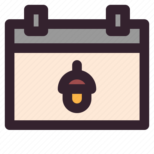 Autumn, date, fall, season, thanksgiving icon - Download on Iconfinder