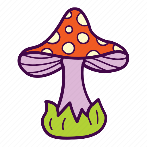 Amanita, fungus, mushroom, poison, venom icon - Download on Iconfinder