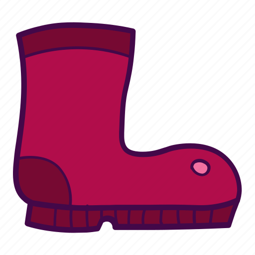 Boot, footwear, rubber, waterproof icon - Download on Iconfinder