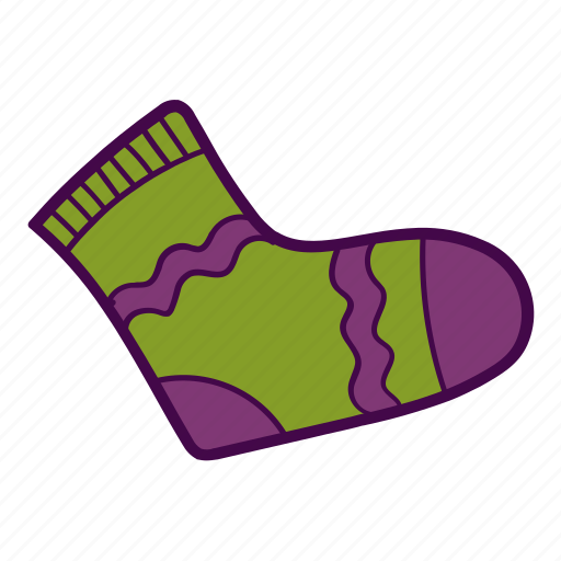 Clothes, sock, warm, wool icon - Download on Iconfinder