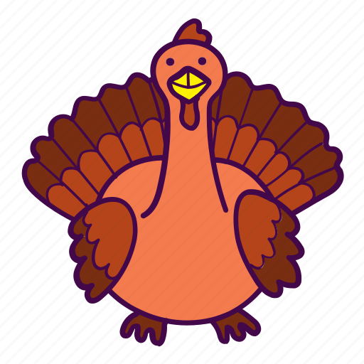 Bird Thanksgiving Turkey Icon Download On Iconfinder