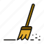 broom, cleaning 