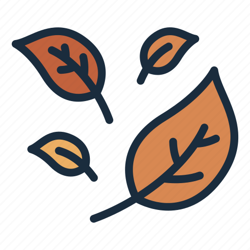 Dry, leaves, autumn, fall, season icon - Download on Iconfinder