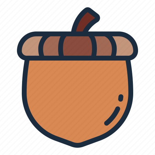Oak, acorn, autumn, fall, season icon - Download on Iconfinder