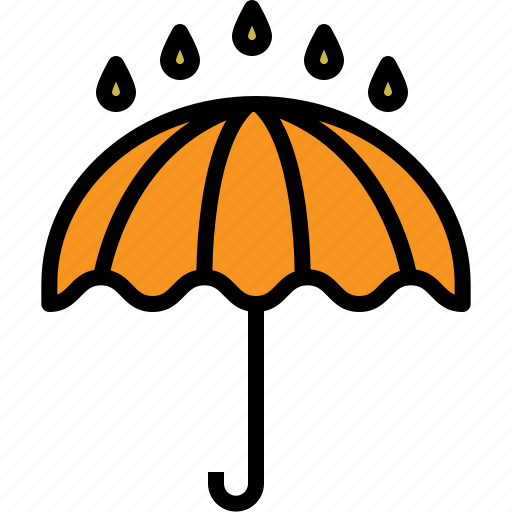 Autumn, drop, rainy, umbrella, water icon - Download on Iconfinder