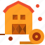 autumn, barn, farm, house, warehouse 