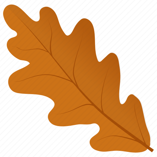 Autumn leaf, foliage, leaf, leaf in fall, oak leaf icon - Download on ...