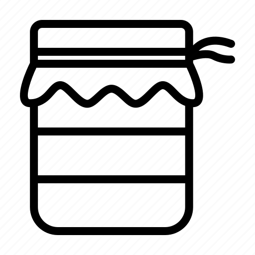 Bottle, honey, jam, jar icon - Download on Iconfinder