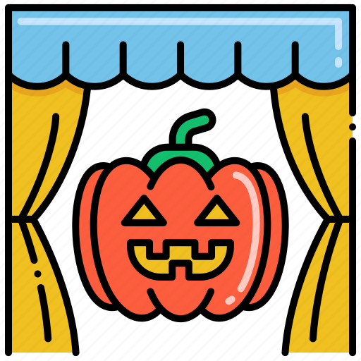 Theatre, season, movie, film, cinema, entertainment, halloween icon - Download on Iconfinder