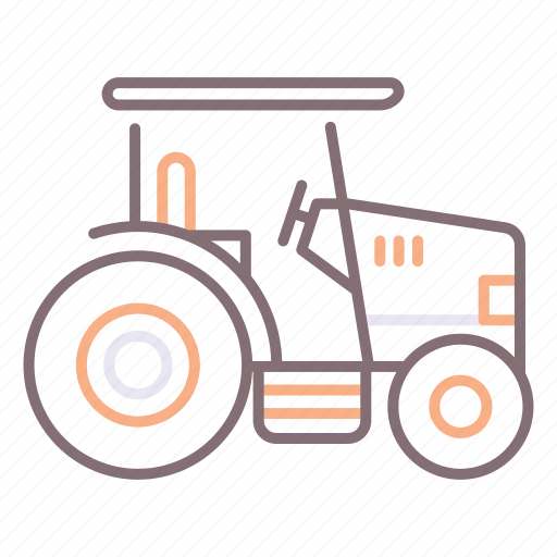 Tractor, transport, farm, vehicle icon - Download on Iconfinder