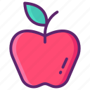 red apple, fruit, healthy