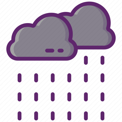 Rain, cloudy, water, clouds, forecast, weather icon - Download on Iconfinder