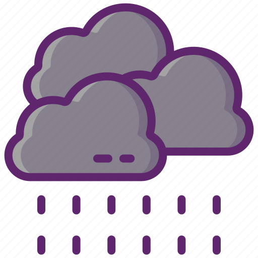 Rain, cloud, cloudy, water, forecast, weather icon - Download on Iconfinder