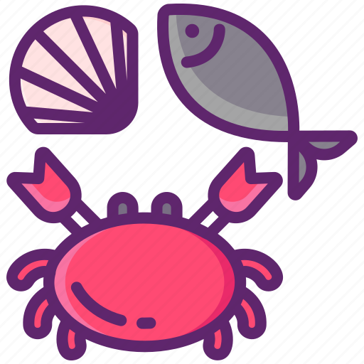 Seafood, festival, crab, clam, fish icon - Download on Iconfinder