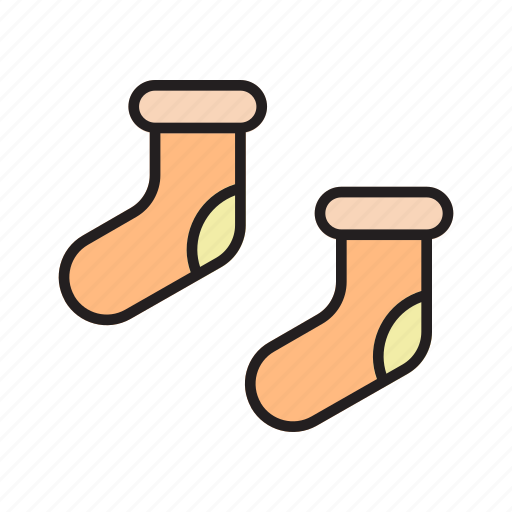 Stocking, accessories, autumn, apparel, socks, warm, winter icon - Download on Iconfinder