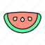 melon, autumn, vegetarian, dessert, summer, watermelon, organic 