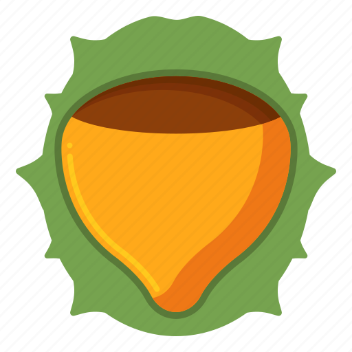 Chestnut, in, husk icon - Download on Iconfinder