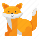 fox, animal, mammal