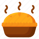 pumpkin, pie, desert, cake