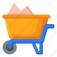 wheelbarrow, transport, logistic, cart 