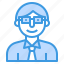 avatar, businessman, people, profile, teacher, user 
