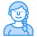 avatar, girl, people, profile, user, woman, worker