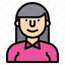 avatar, people, profile, teacher, user, woman
