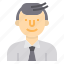 avatar, business, man, people, profile, user, worker 