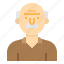 avatar, grandfather, oldman, people, profile, user 