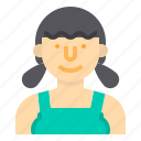 avatar, maid, people, profile, user, woman