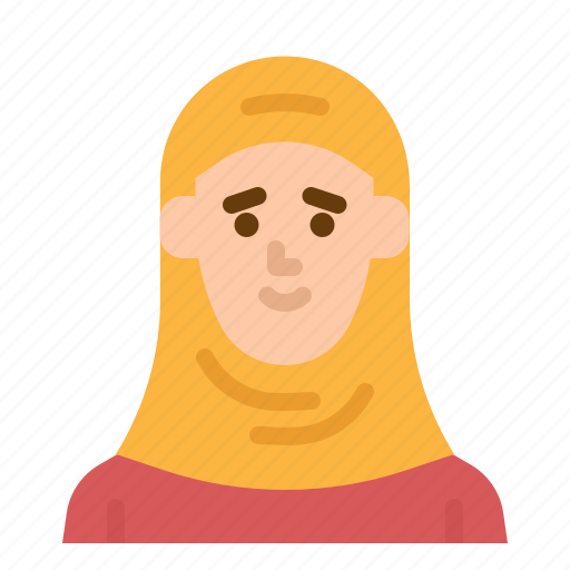 Arab, avatar, islam, muslim, woman icon - Download on Iconfinder