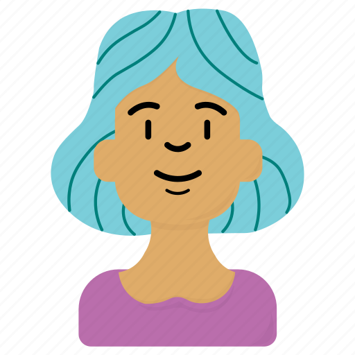 Avatar, emoji, emotion, expression, face, user, woman icon - Download on Iconfinder