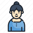 avatar, character, female, girl, people, user, woman