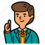 woker, profile, businessman, avatar, man, user, suit 