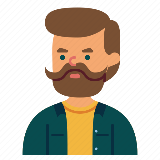 User, profile, people, avatar, man, hipster icon - Download on Iconfinder