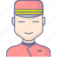 doorman, avatar, profile, person, face, user 