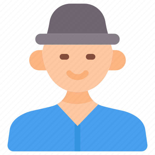 Avatar, profile, man, user, boy, male, hat icon - Download on Iconfinder