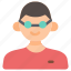 avatar, profile, man, user, boy, male, sunglasses, cool, specticles 