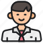 avatar, tie, man, user, male, manager, business, person, employee 