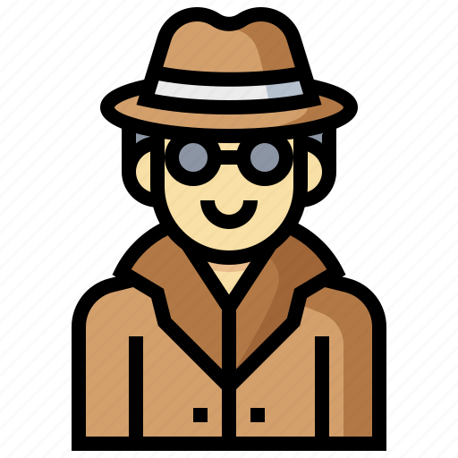 Avatar, detective, human, man, occupation, profession icon - Download on Iconfinder
