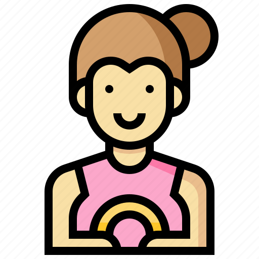 Avatar, gymnastic, human, occupation, profession, woman icon - Download on Iconfinder