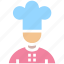 avatar, baker, bakery, beverage, chef, cook, cooking, food, kitchen, restaurant 