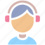 audio, avatar, boy, disk jockey, faceless avatar, headphones, instrument, male, man, music, music listening, songs 